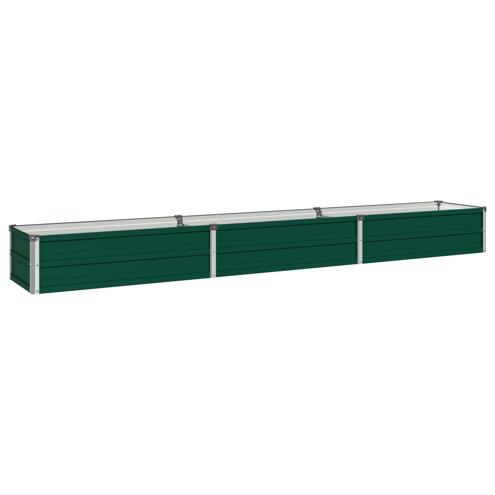 vidaXL Υψωμένο Κρεβάτι Κήπου Πράσινο 240 x 40 x 24 εκ. - Image 2