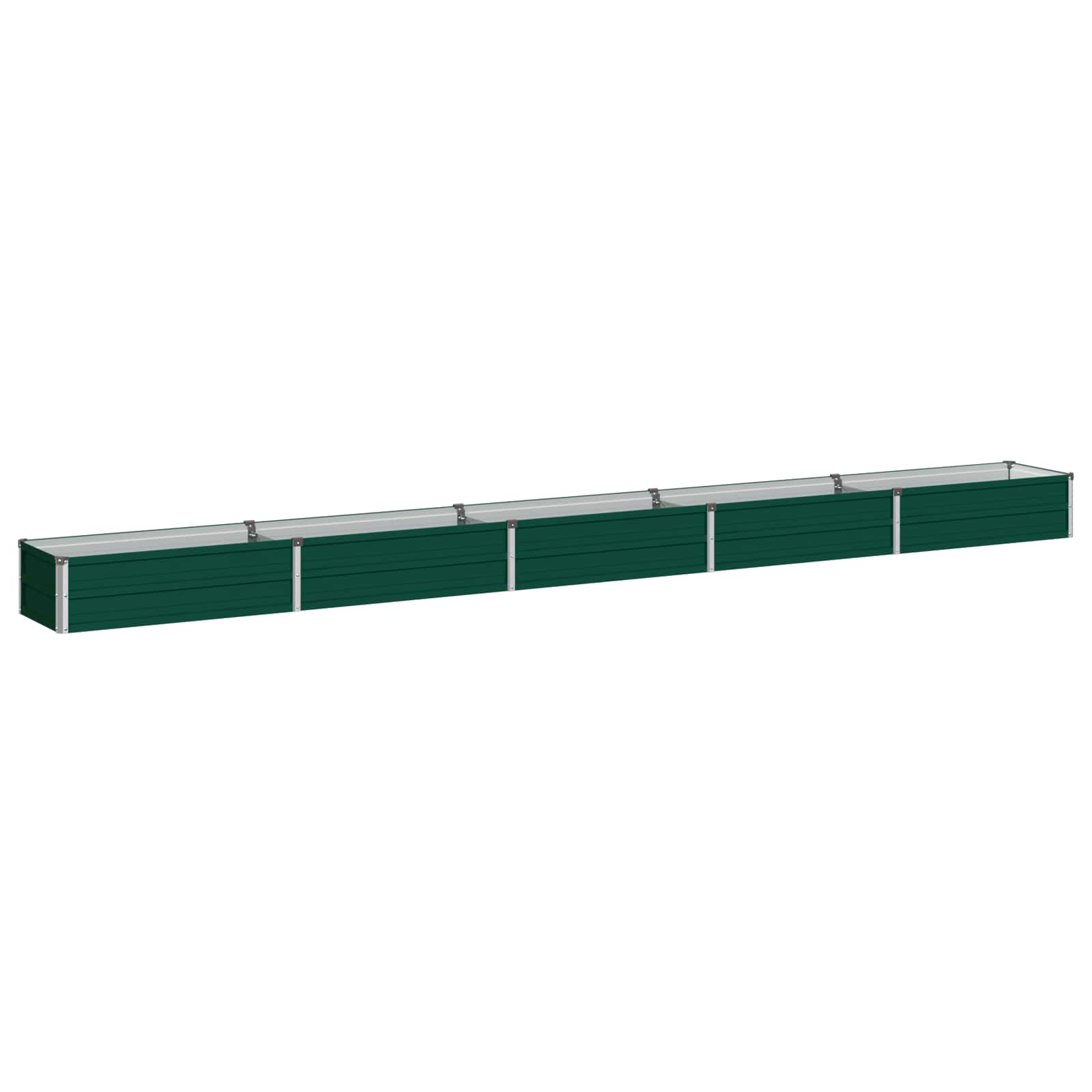 vidaXL Υψωμένο Κρεβάτι Κήπου Πράσινο 400 x 40 x 24 εκ. - Image 2