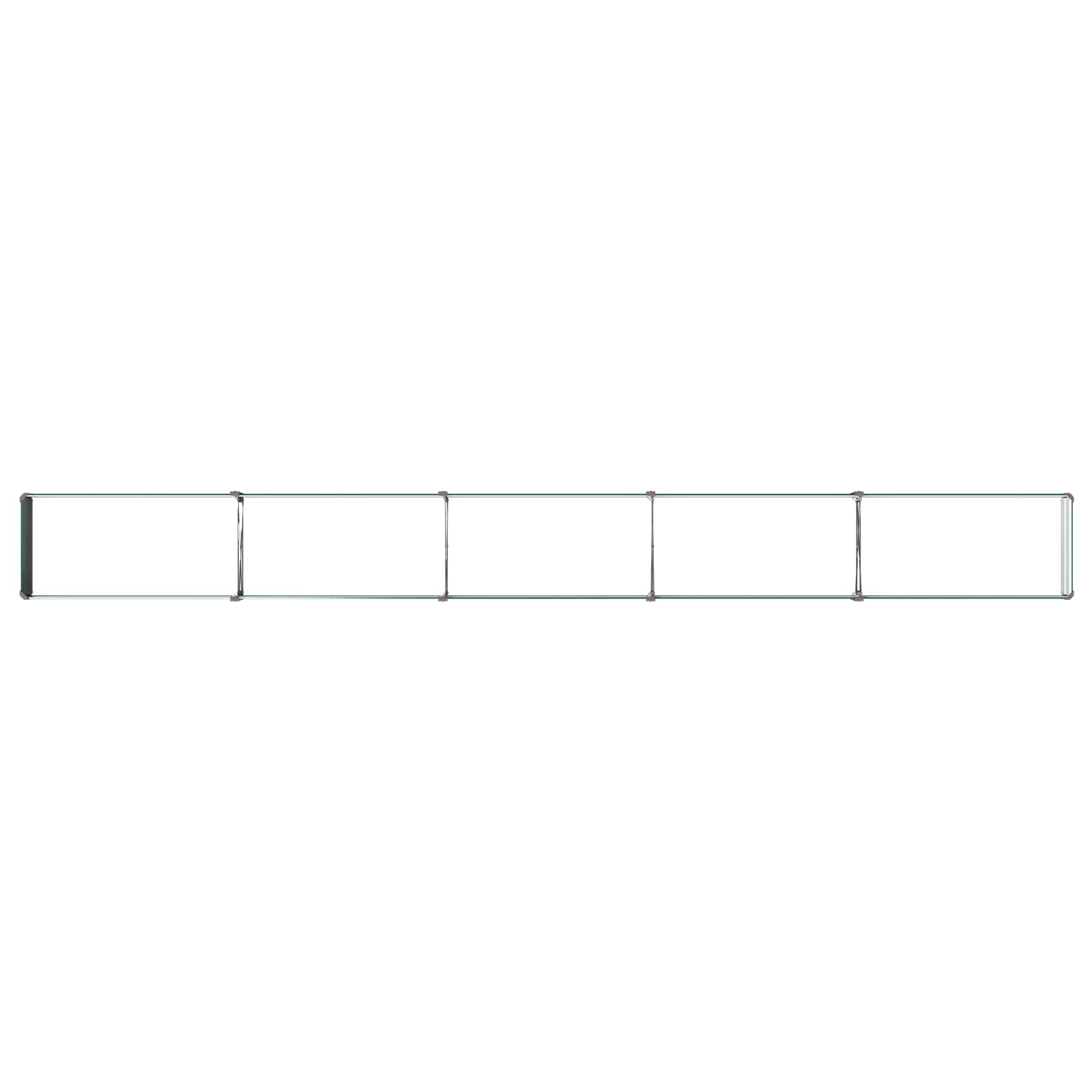 vidaXL Υψωμένο Κρεβάτι Κήπου Πράσινο 400 x 40 x 24 εκ. - Image 5