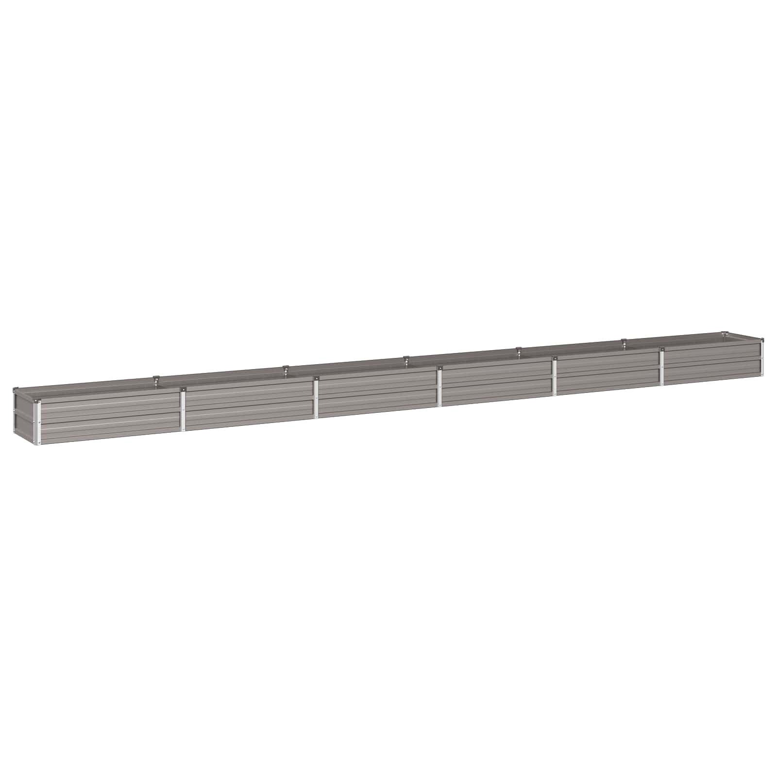 vidaXL Υψωμένο Κρεβάτι Κήπου Σκ rusty 480 x 40 x 24 εκ. κοντόν - Image 3
