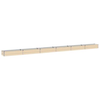 vidaXL Υψωμένο Κρεβάτι Κήπου Ελεφαντόδοντο 600 x 40 x 24 εκ.