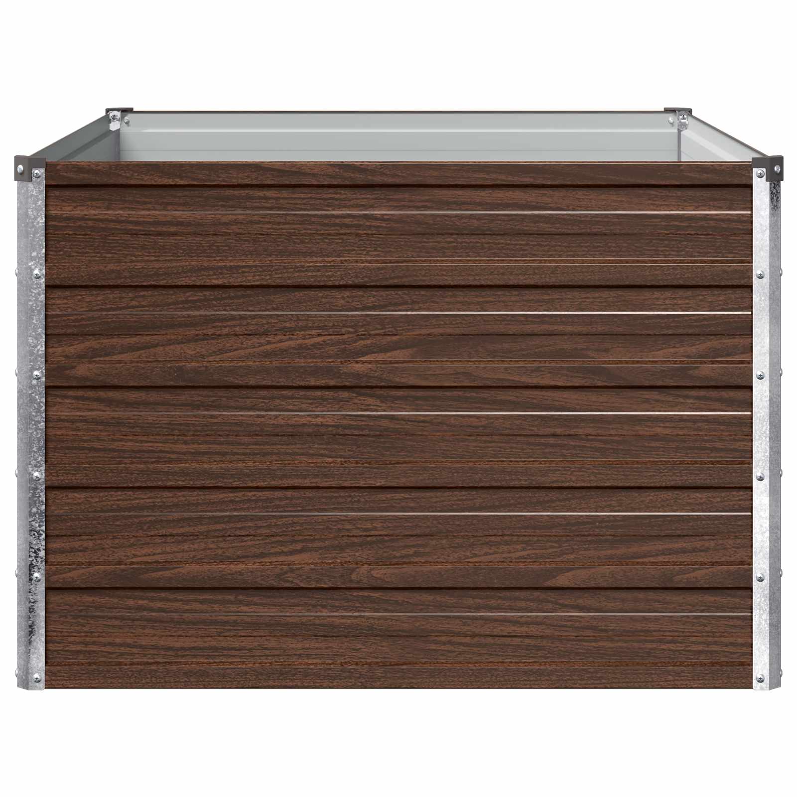 vidaXL Υψωμένο Κρεβάτι Κήπου Μαύρο 100 x 80 x 55 εκ. - Image 4