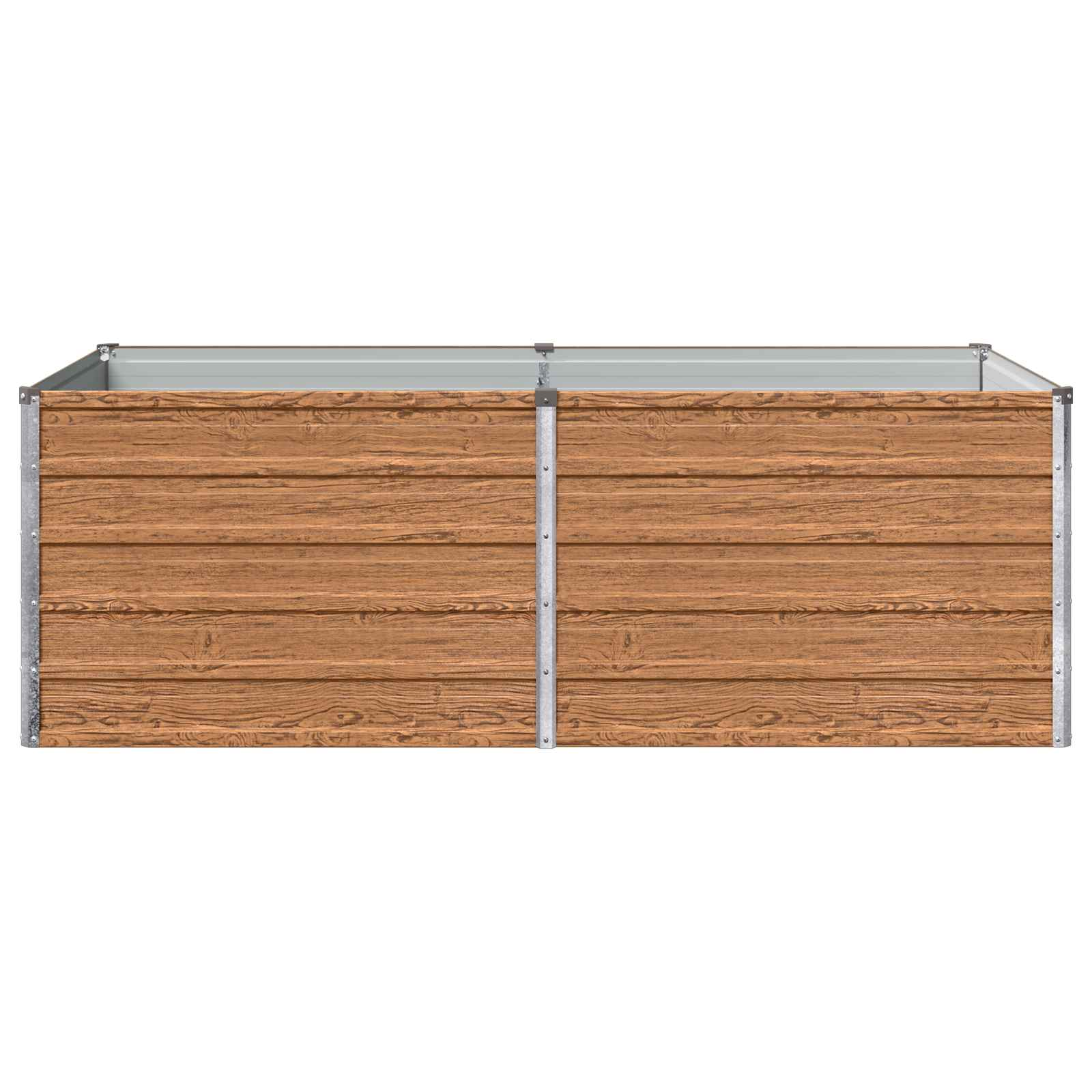 vidaXL Υψωμένο Κρεβάτι Κήπου Ξύλινο Καφέ 160 x 80 x 55 εκ. - Image 3