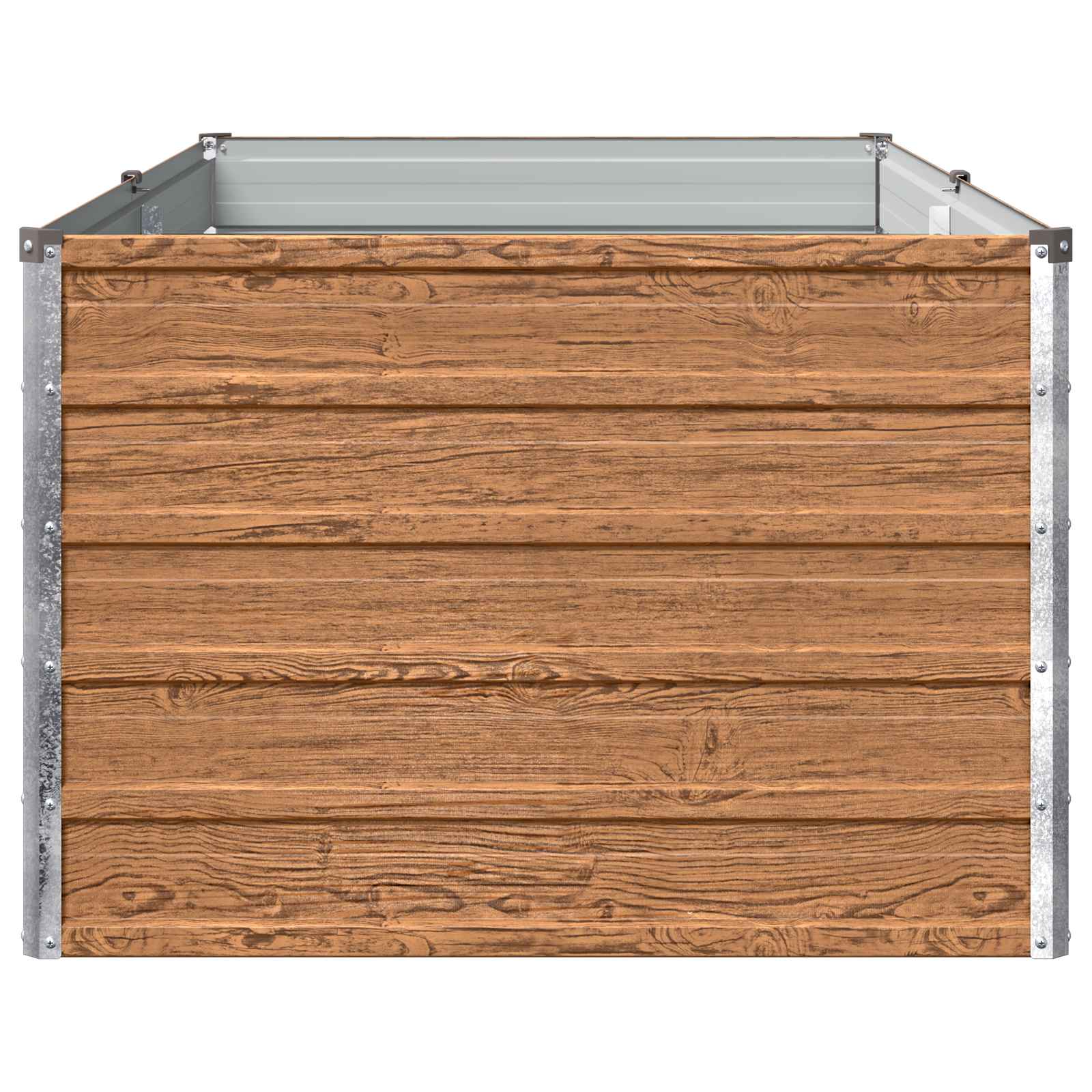 vidaXL Υψωμένο Κρεβάτι Κήπου Ξύλινο Καφέ 160 x 80 x 55 εκ. - Image 4