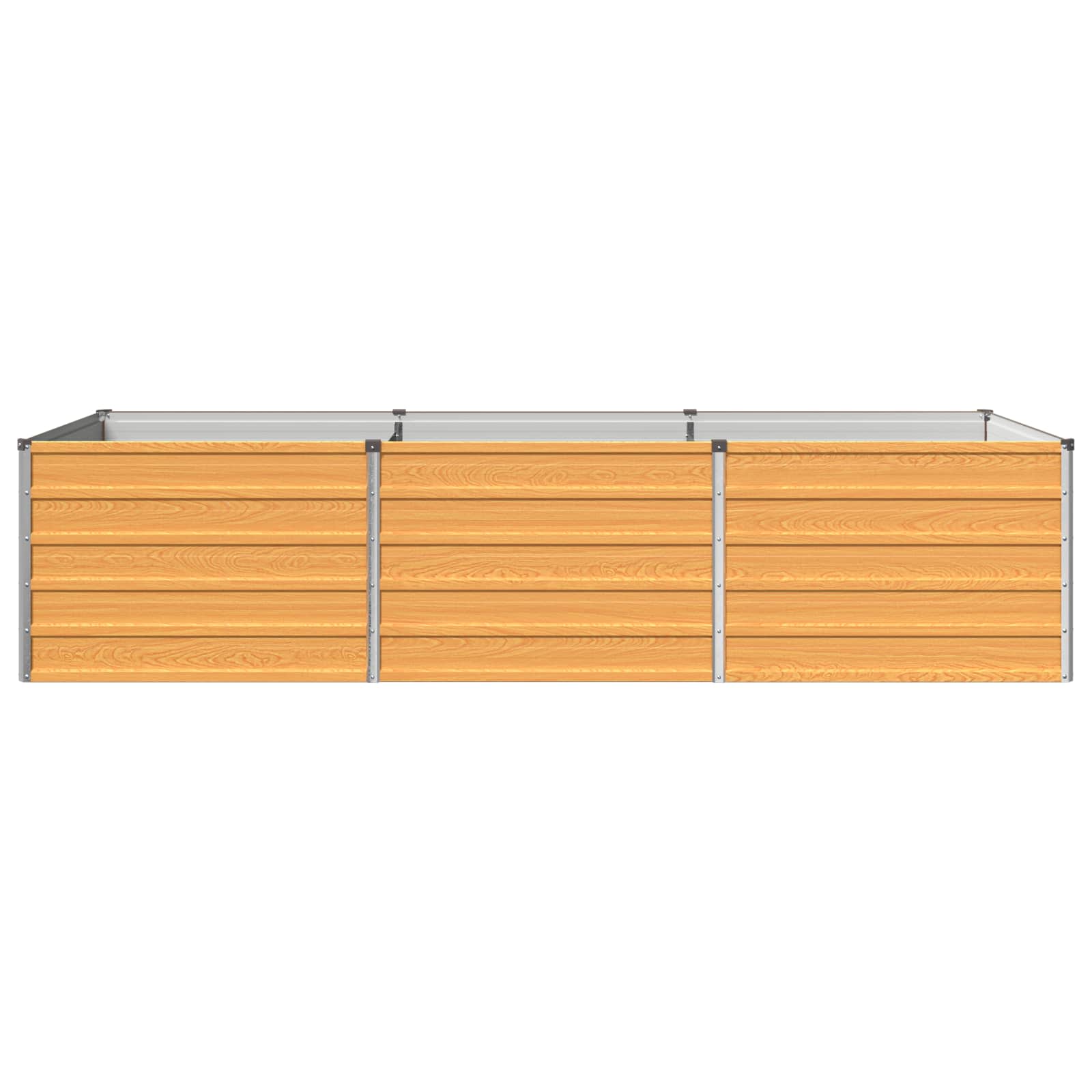 vidaXL Υψωμένο Κρεβάτι Κήπου Φυσικό 240 x 80 x 55 εκ. - Image 3