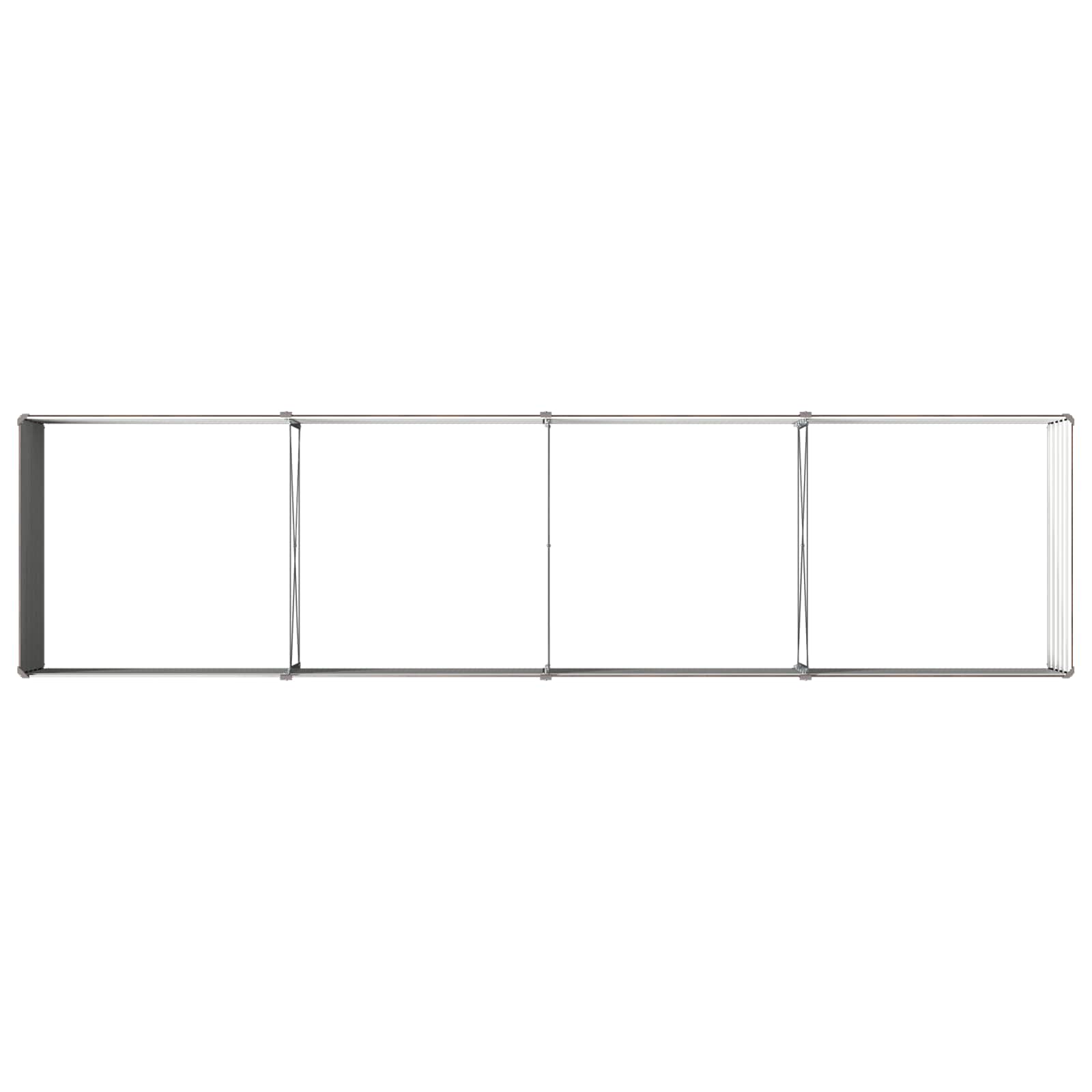 vidaXL Υψωμένο Κρεβάτι Κήπου Μαύρο 320 x 80 x 55 εκ. - Image 5