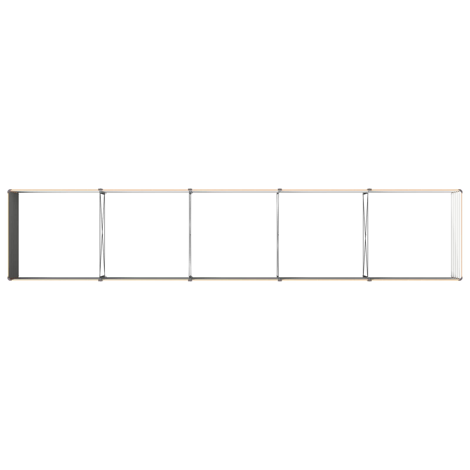 vidaXL Υψωμένο Κρεβάτι Κήπου Φυσικό 400 x 80 x 55 εκ. - Image 5