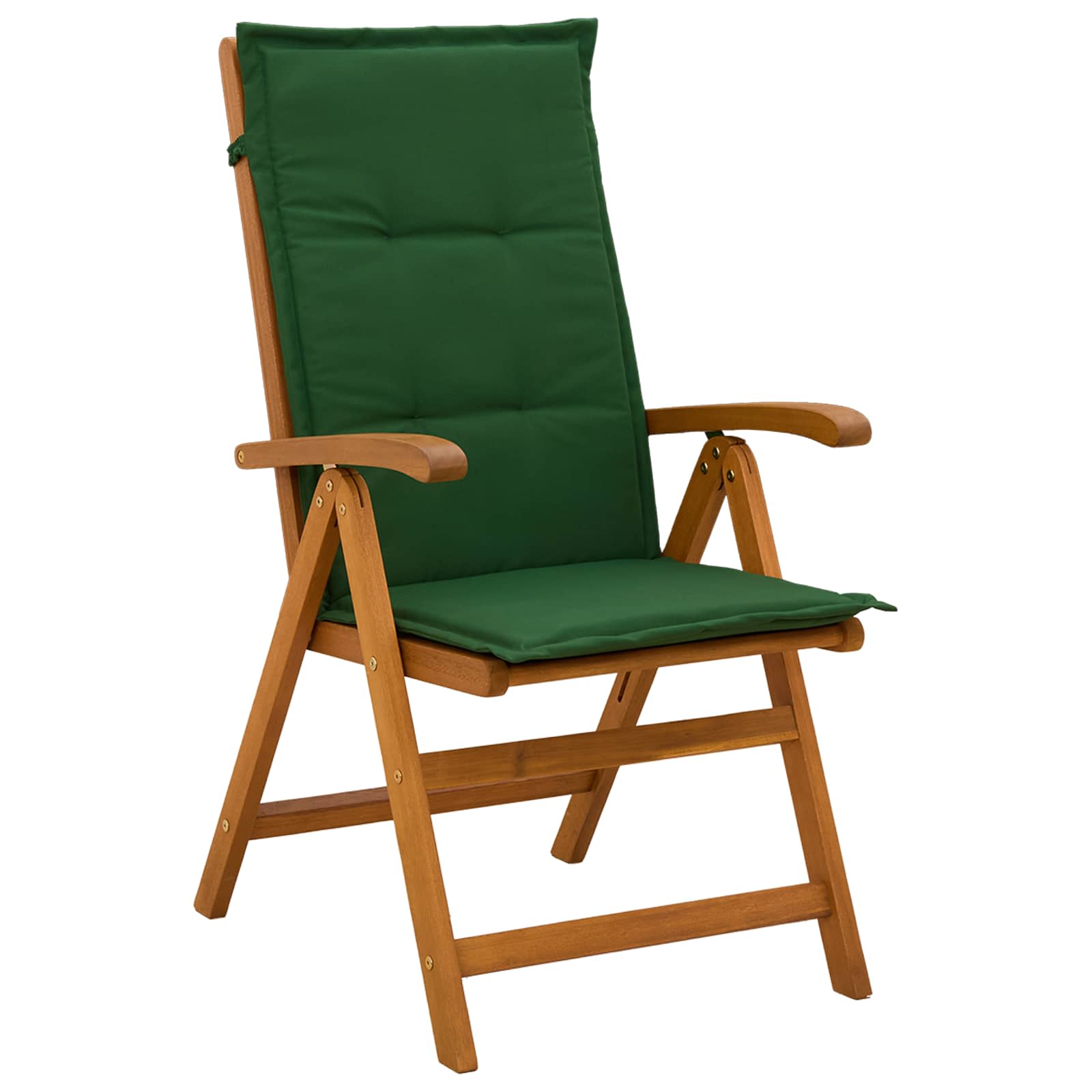 vidaXL Σετ τραπεζαρίας κήπου 7 τεμαχίων Φυσικό Στερεό Ξύλο Ακακίας - Image 4