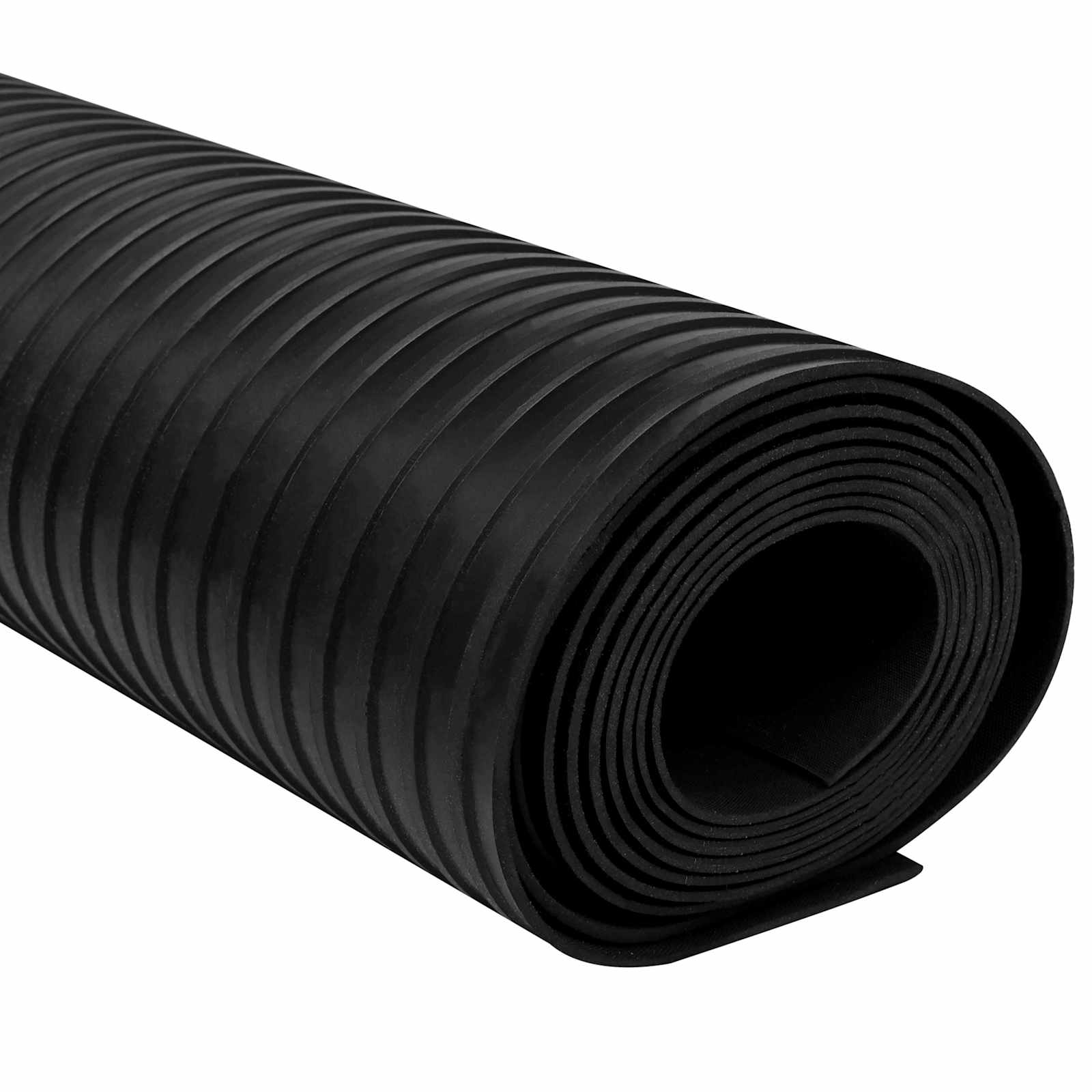 vidaXL Μάτ δαπέδου Μαύρο 1,5 x 2 m Λάστιχο - Image 3