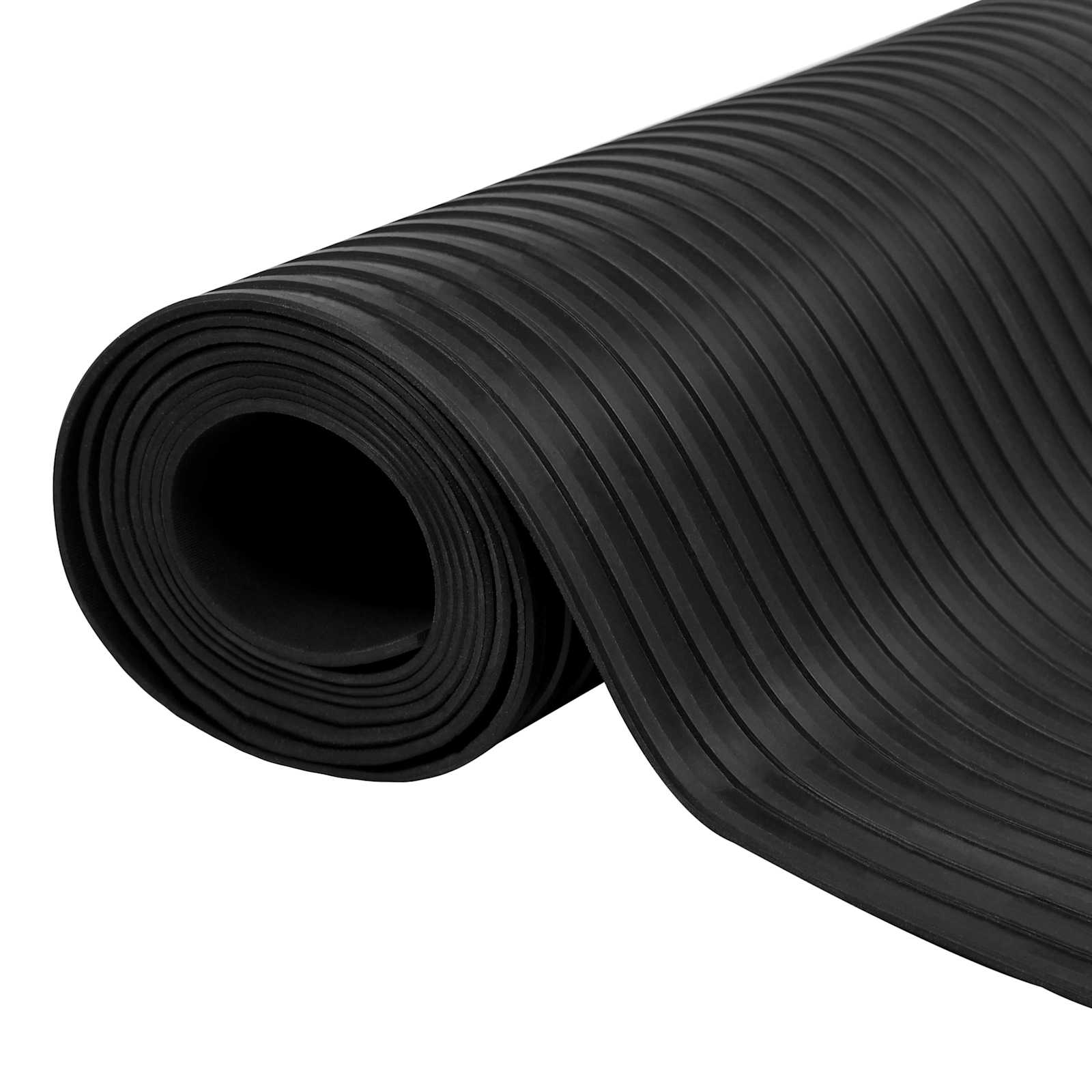 vidaXL Μάτ δαπέδου Μαύρο 1,5 x 2 m Λάστιχο - Image 2