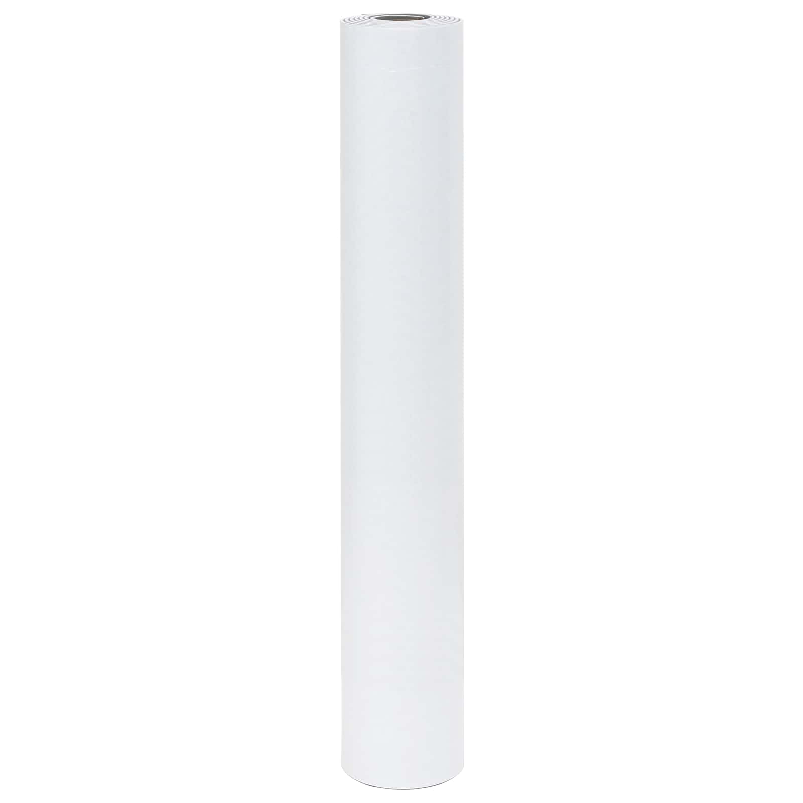 vidaXL Ματ Σκάφους Ριγέ Ανοιχτό Γκρι και Λευκό 240 x 90 εκ EVA - Image 2