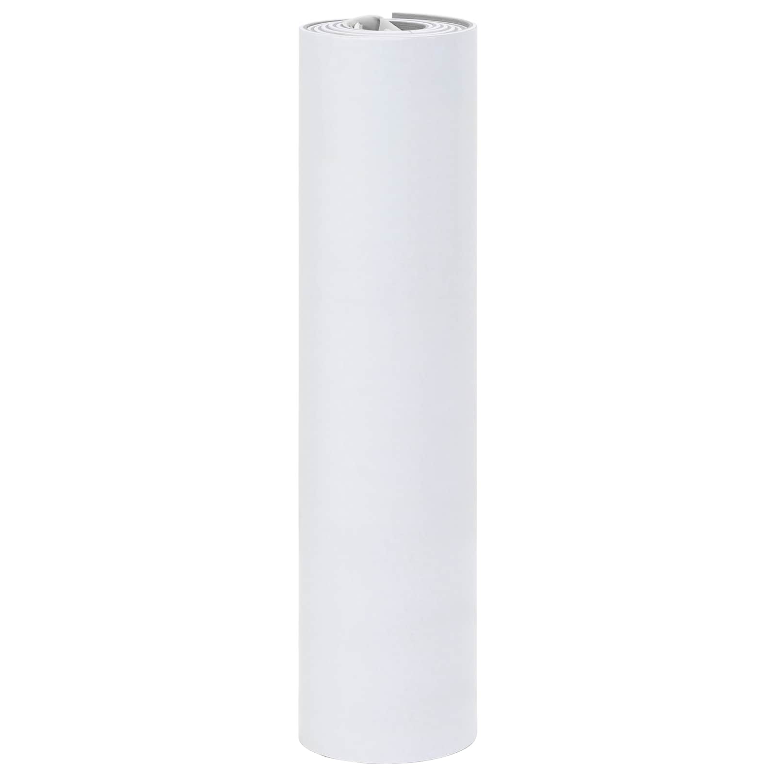 vidaXL Ματ Σκάφους Ριγέ Ανοιχτό Γκρι και Λευκό 240 x 60 cm EVA - Image 2