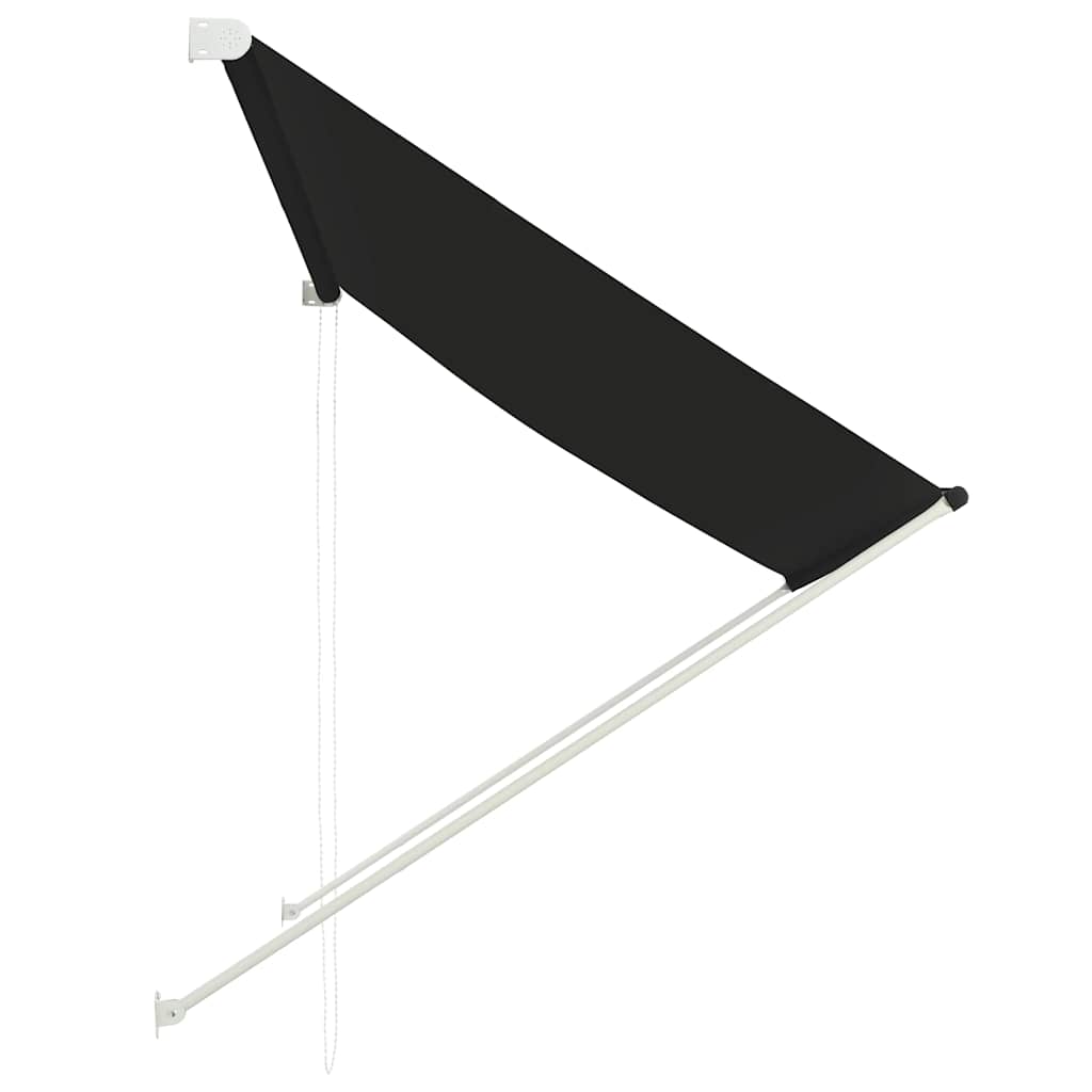 vidaXL Τέντα Συρόμενη Ανθρακί 200 x 150 εκ. - Image 4