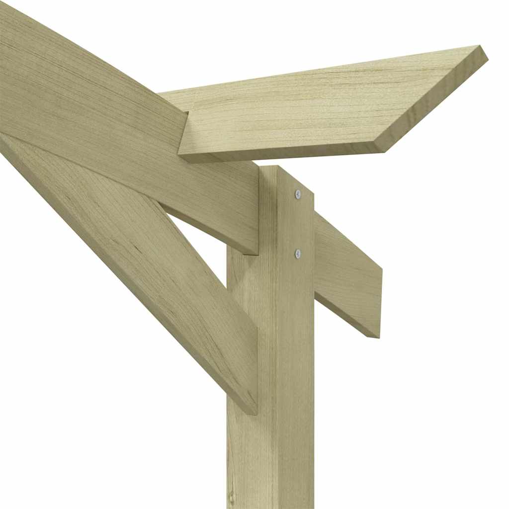 vidaXL Πέργκολα Κήπου 180 x 210 x 40 εκ. από Εμποτισμένο Ξύλο Πεύκου - Image 5