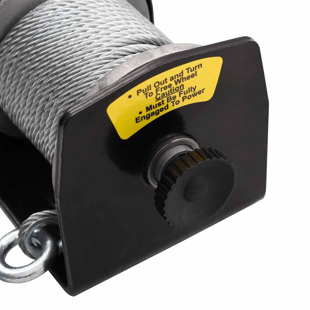 Ηλεκτρικό βαρούλκο 12V 907 KG Συρματόσχοινο Τηλεχειριστήριο - Image 4