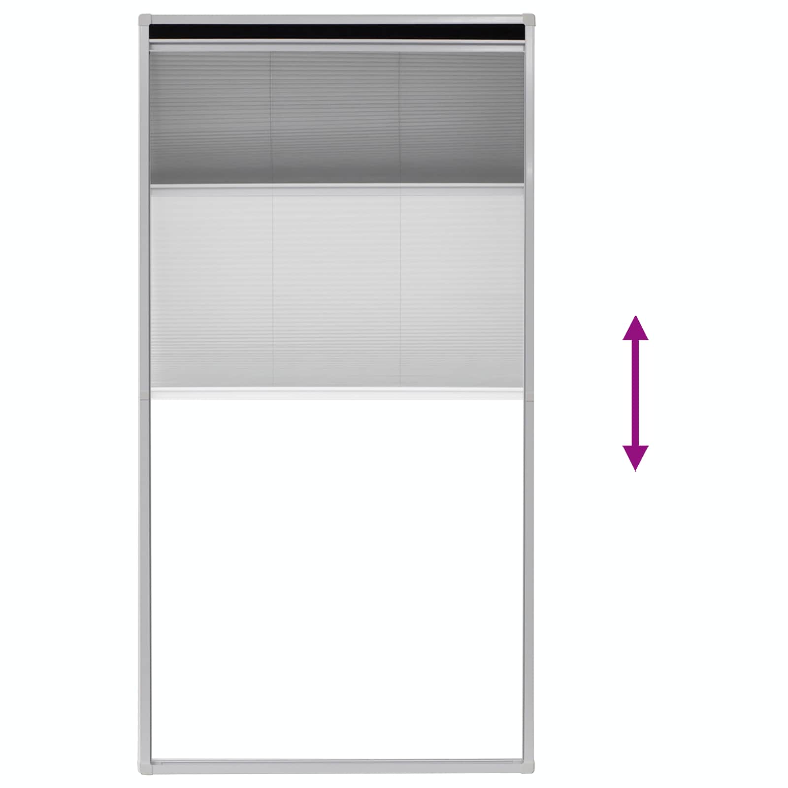 vidaXL Σήτα Παράθυρου Πλισέ 80 x 160 εκ. - Image 7