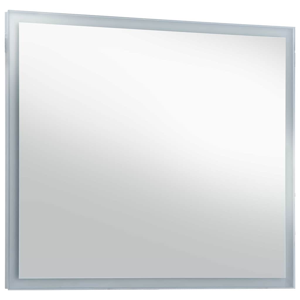 vidaXL Καθρέφτης Μπάνιου Τοίχου με LED 60 x 50 εκ. - Image 3