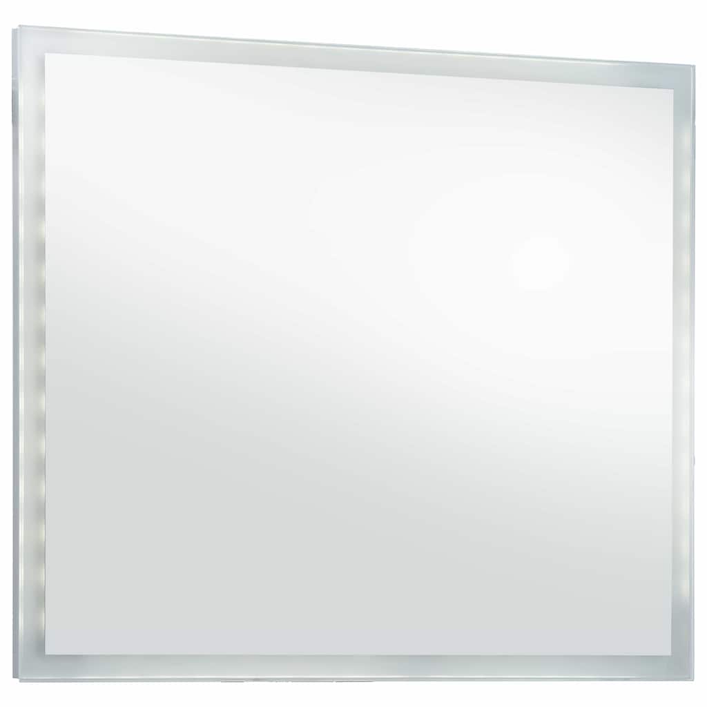 vidaXL Καθρέφτης Μπάνιου Τοίχου με LED 60 x 50 εκ. - Image 4