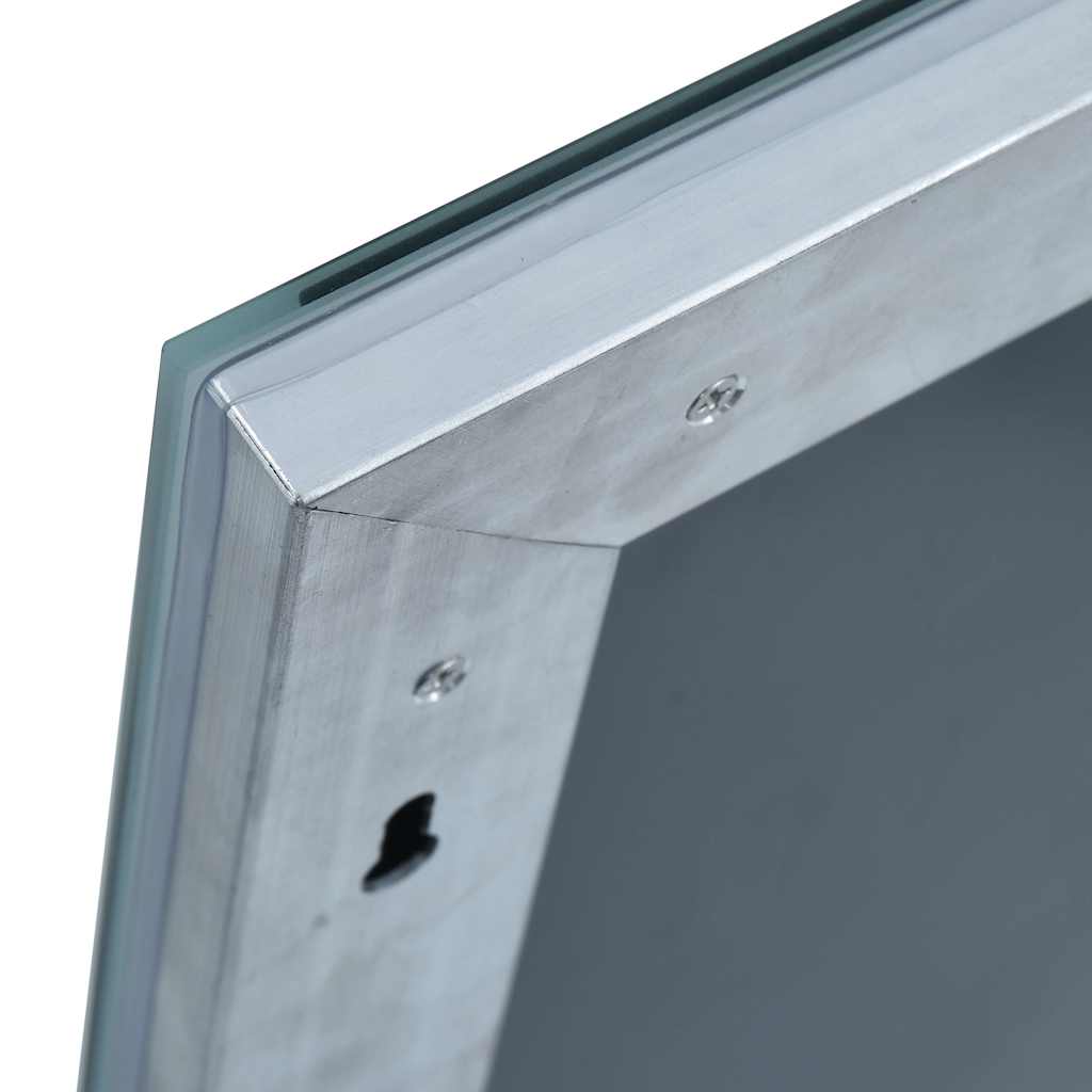 vidaXL Καθρέφτης Μπάνιου Τοίχου με LED 60 x 50 εκ. - Image 6