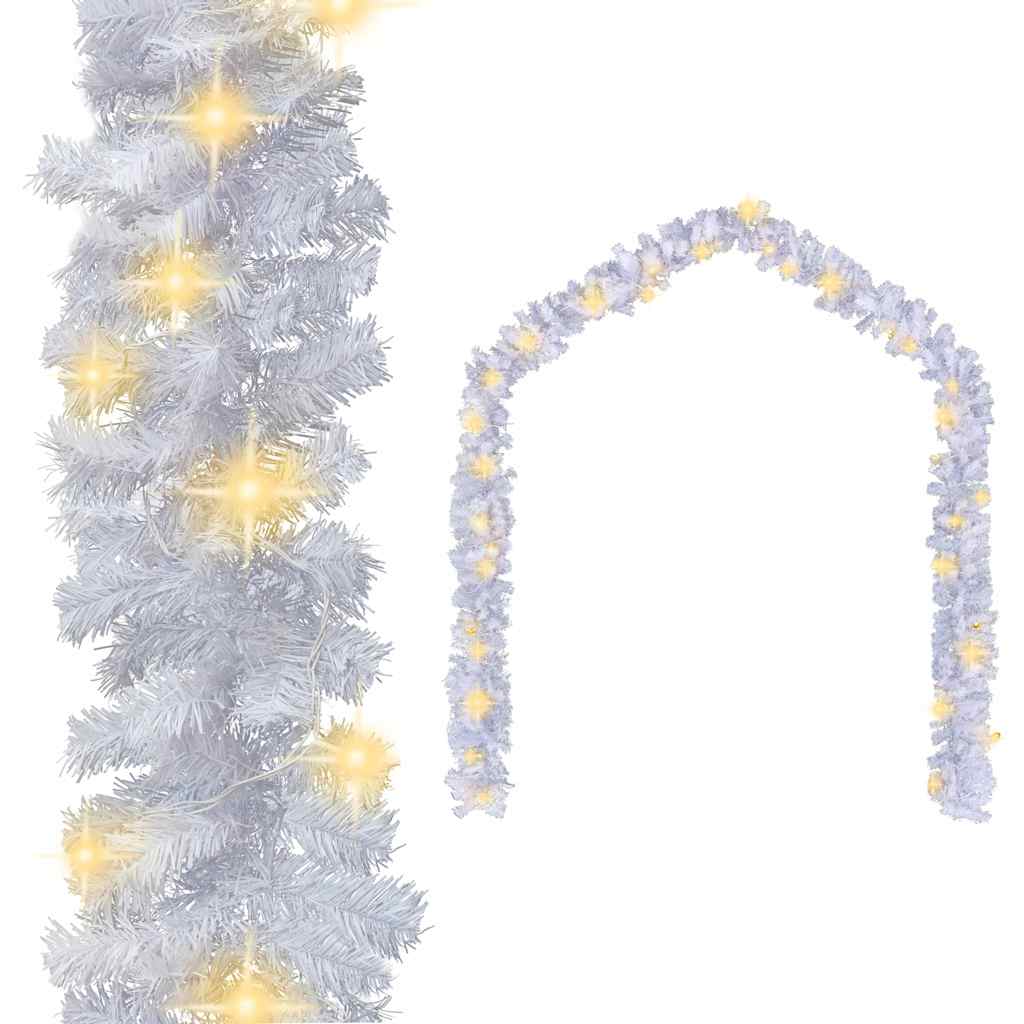 vidaXL Γιρλάντα Χριστουγεννιάτικη με Λαμπάκια LED Λευκή 20 μ. - Image 2