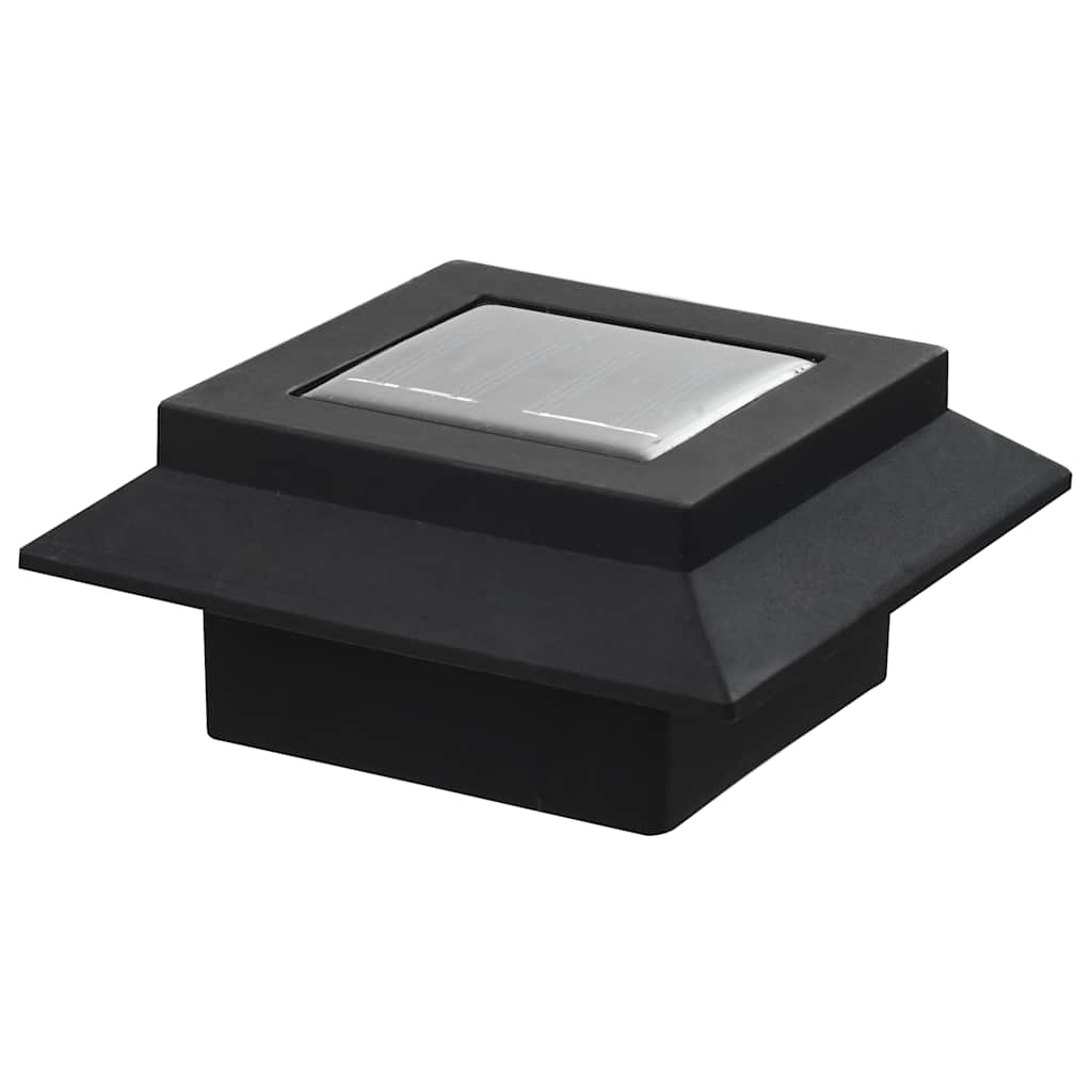 vidaXL Φωτιστικά Εξωτ. Χώρου Ηλιακά 12 τεμ. LED Τετράγωνα Μαύρα 12 εκ. - Image 12
