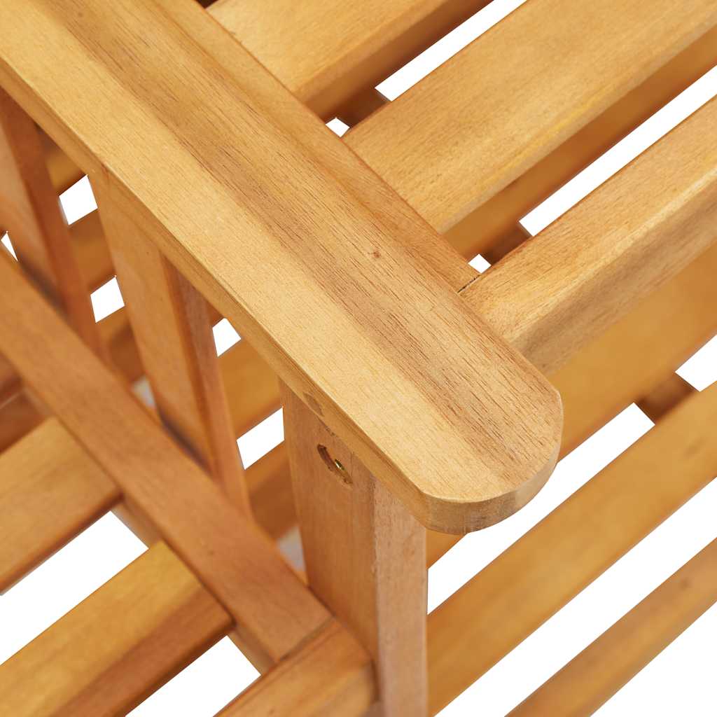 vidaXL Καρέκλες Κήπου με Τραπέζι 159 x 61 x 92 εκ. Μασίφ Ξύλο Ακακίας - Image 6