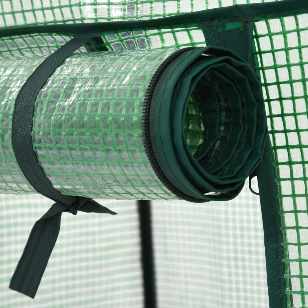 vidaXL Μίνι Θερμοκήπιο με 3 Ράφια 69 x 49 x 125 εκ. - Image 6