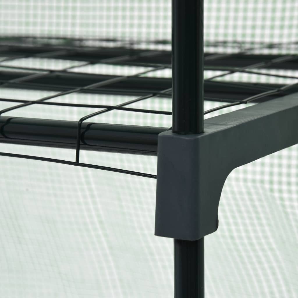 vidaXL Μίνι Θερμοκήπιο με 3 Ράφια 69 x 49 x 125 εκ. - Image 7