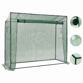 vidaXL Θερμοκήπιο Walk-in 200 x 80 x 173 εκ.