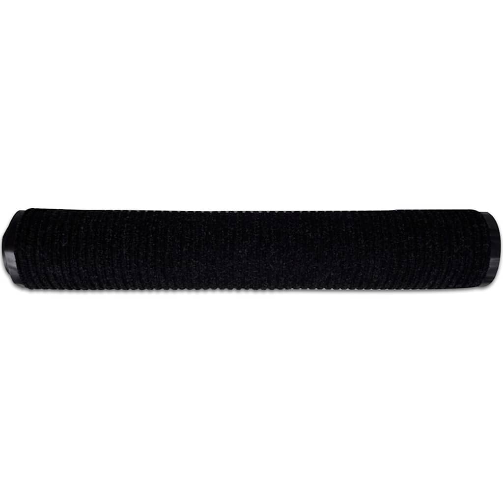 vidaXL Πατάκι Πόρτας Μαύρο 117x220 εκ. PVC - Image 3