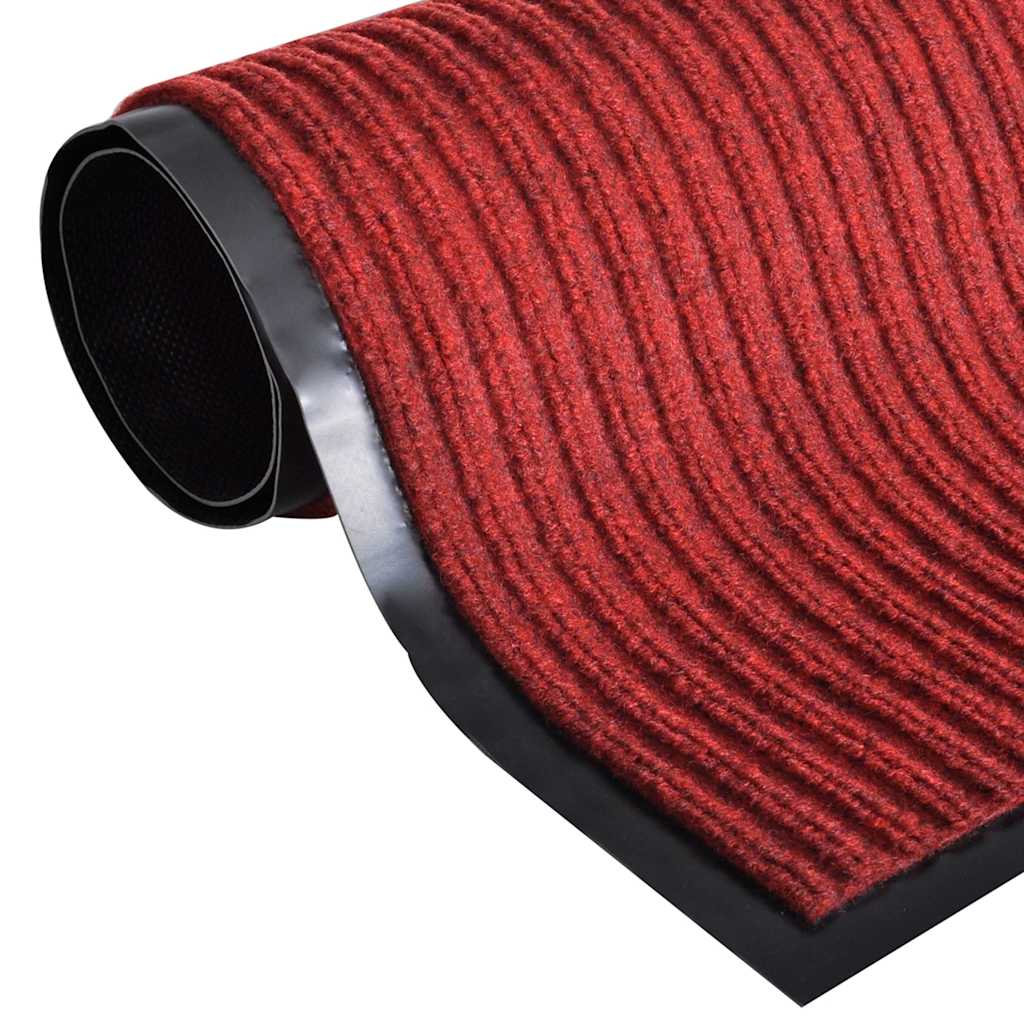 vidaXL Πατάκι Πόρτας Κόκκινο 117x220 εκ. PVC - Image 4