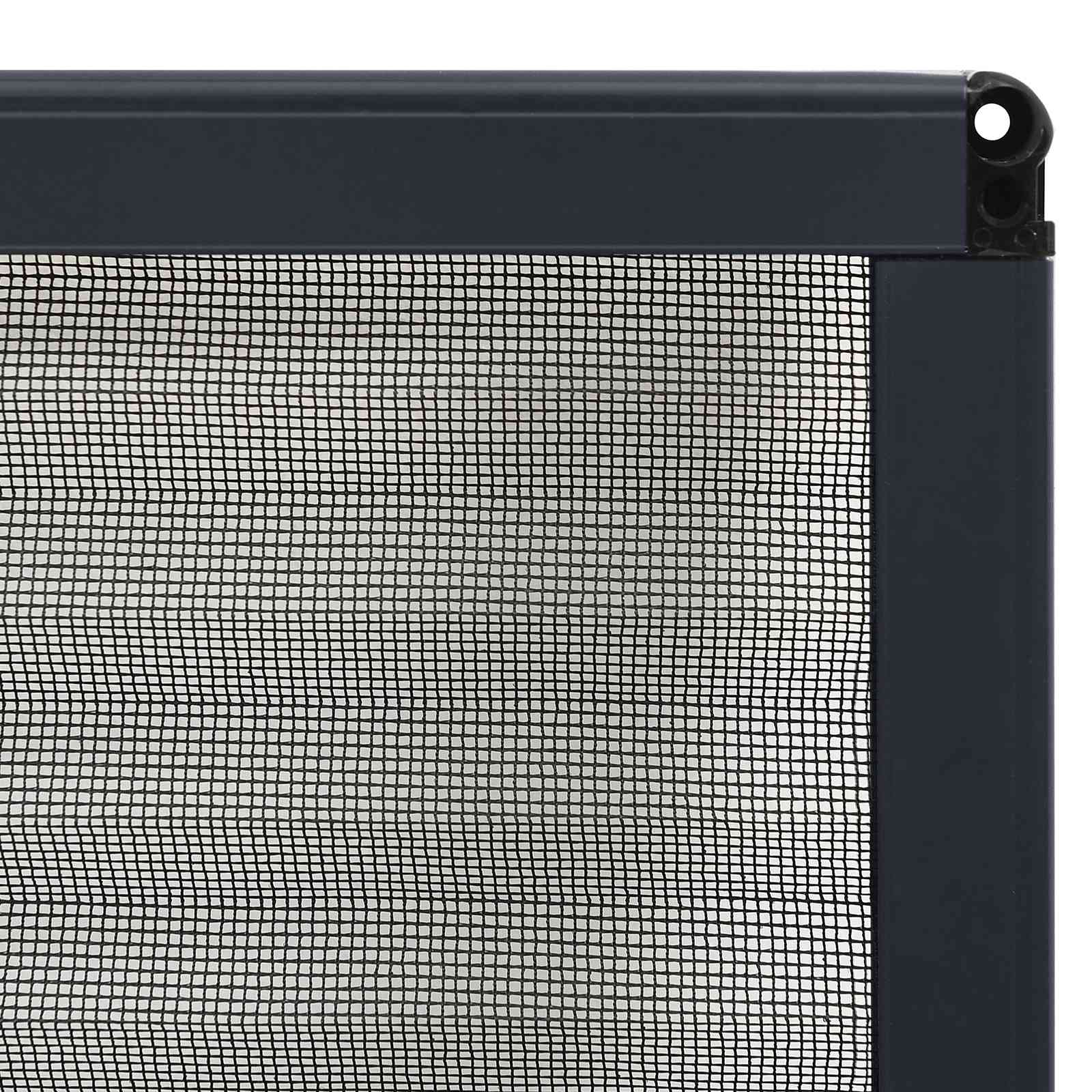 vidaXL Σήτα Παραθύρου Πλισέ Ανθρακί 120 x 120 εκ. από Αλουμίνιο - Image 5