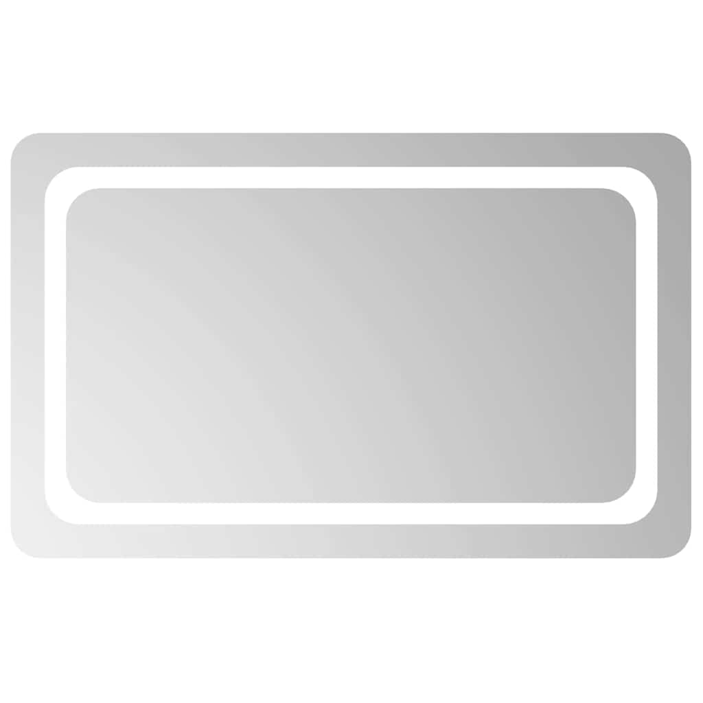 vidaXL Καθρέφτης Μπάνιου με LED 80x50 εκ. - Image 2