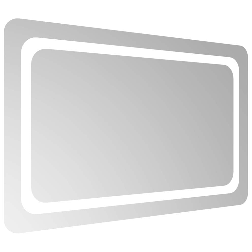 vidaXL Καθρέφτης Μπάνιου με LED 80x50 εκ. - Image 4