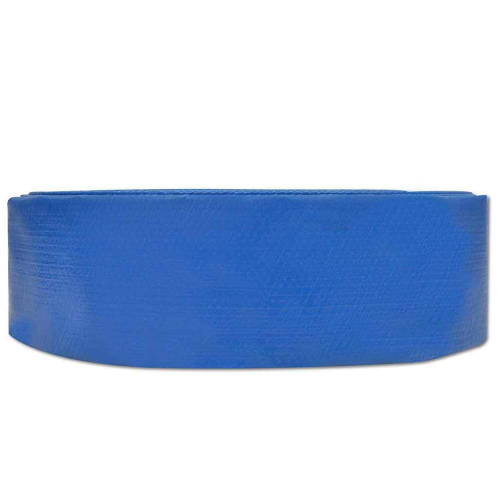 vidaXL Μάνικα Νερού Πλακέ 50 μ. 1.5" από PVC - Image 2