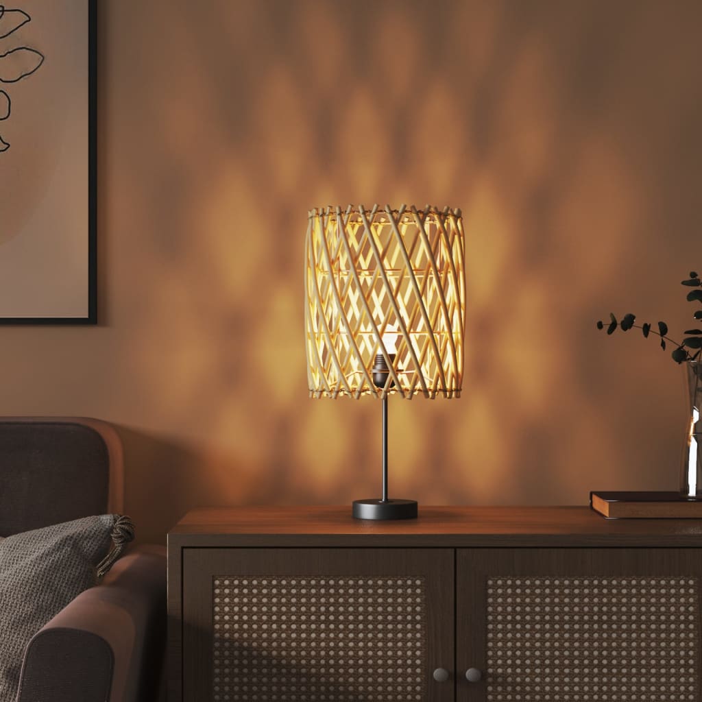 vidaXL Καπέλο Φωτιστικού Ø23x28 εκ. από Wicker - Image 3