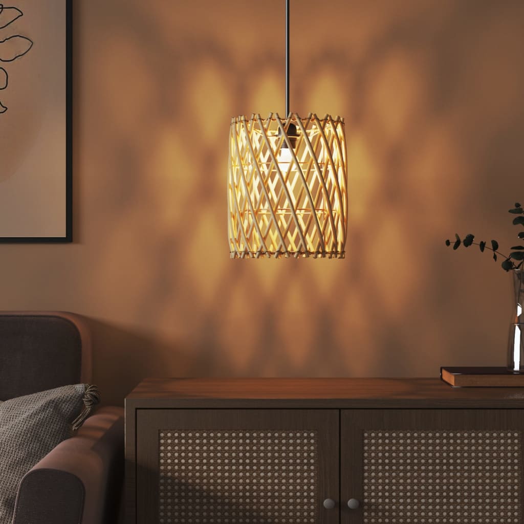 vidaXL Καπέλο Φωτιστικού Ø23x28 εκ. από Wicker - Image 4