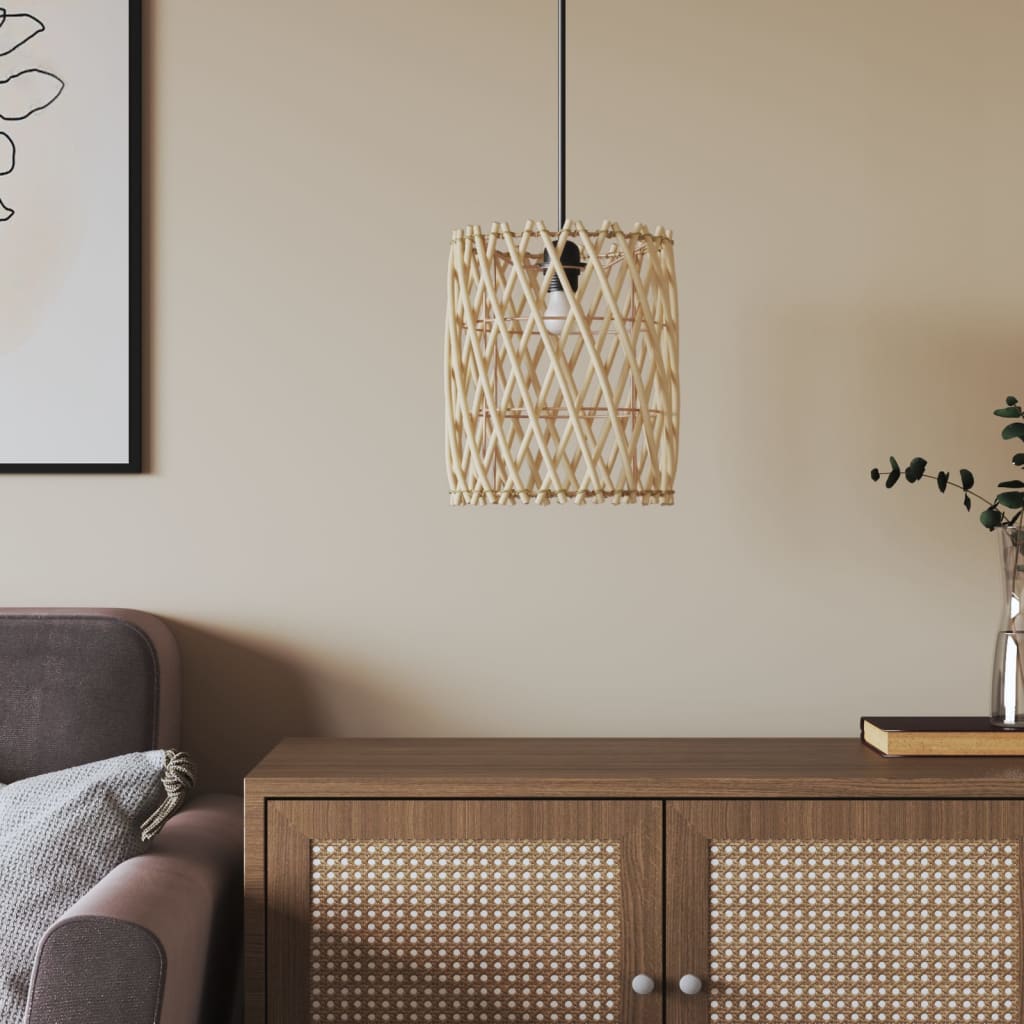 vidaXL Καπέλο Φωτιστικού Ø23x28 εκ. από Wicker - Image 5