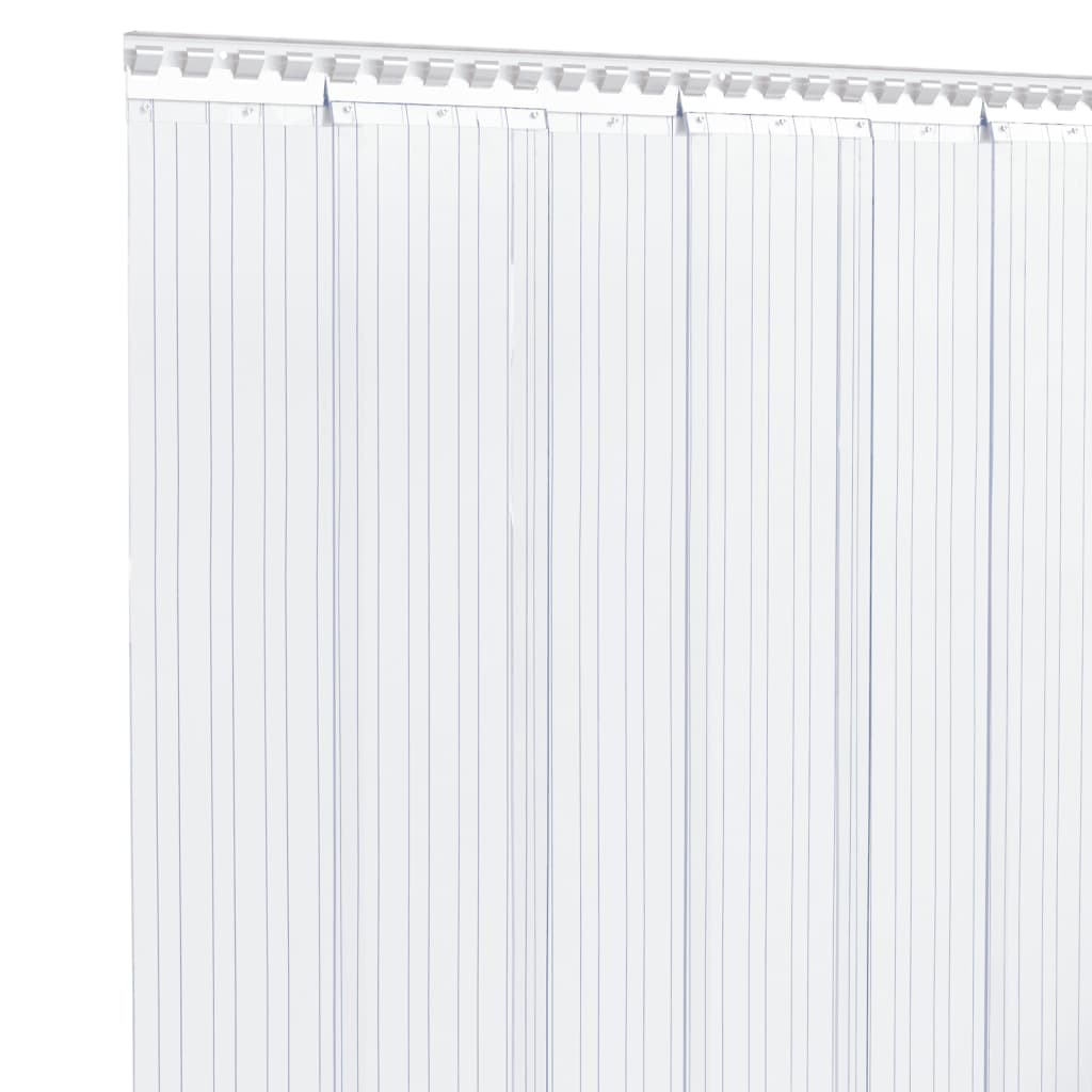 vidaXL Λωριδοκουρτίνα Διαφανής 10 μ. 300 χιλ.x2,6 χιλ. από PVC - Image 6