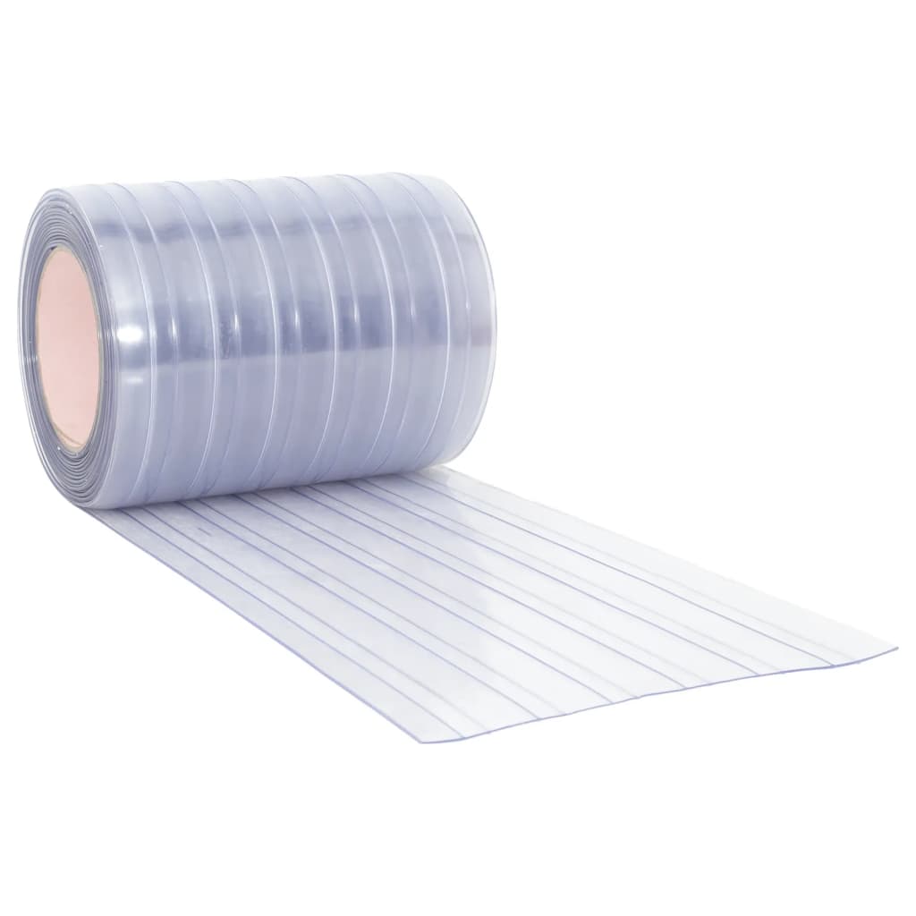 vidaXL Λωριδοκουρτίνα Διαφανής 10 μ. 300 χιλ.x2,6 χιλ. από PVC - Image 3