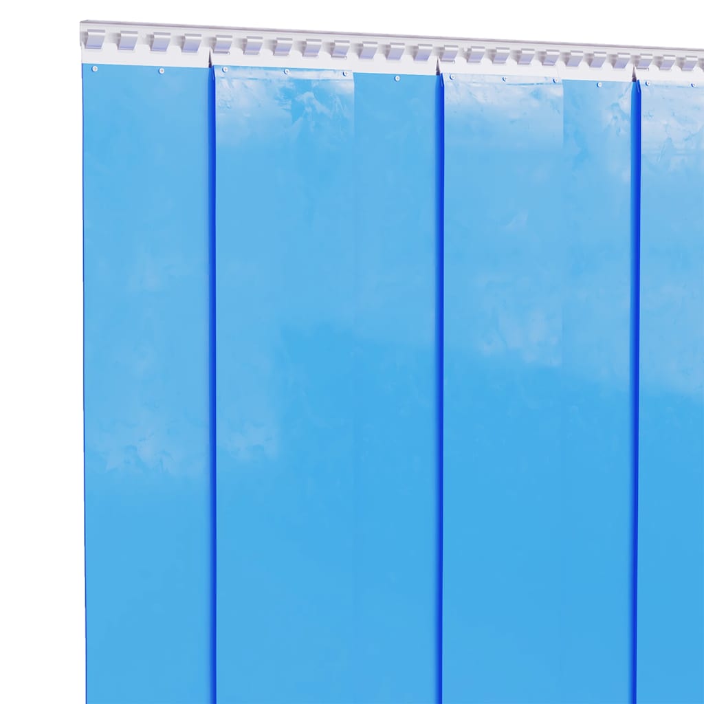 vidaXL Λωριδοκουρτίνα Μπλε 25 μ. 200 χιλ. x 1,6 χιλ. από PVC - Image 6