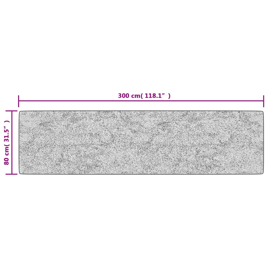 vidaXL Χαλί Πλενόμενο Πολύχρωμο 80 x 300 εκ. - Image 8
