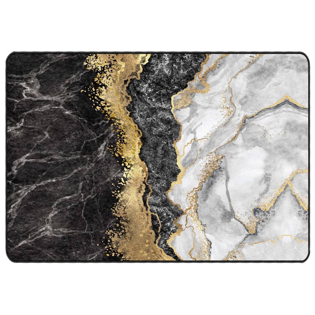 vidaXL Χαλί Πλενόμενο Πολύχρωμο 160 x 230 εκ. - Image 2