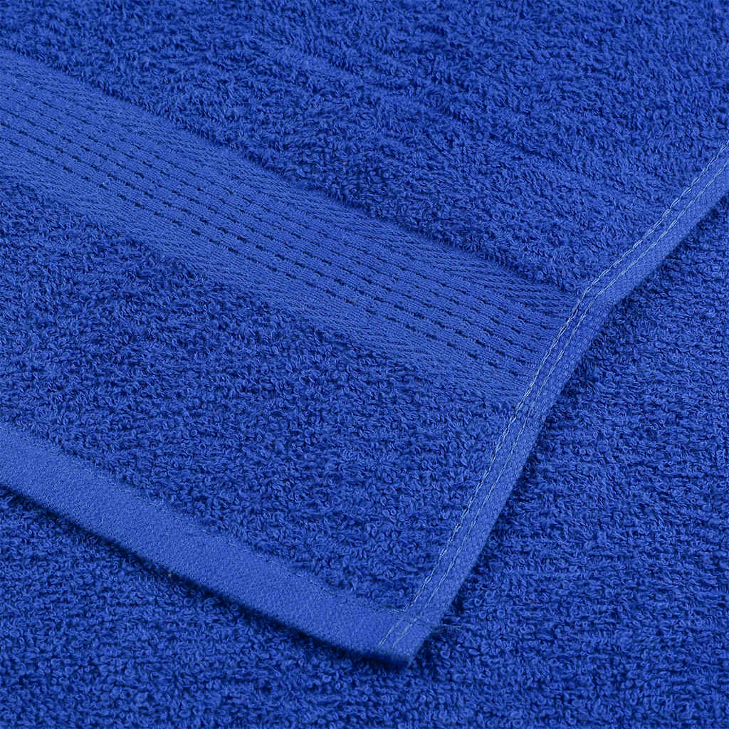 vidaXL Πετσέτες Μπάνιου FROGN 4 τεμ. Μπλε 100x150 εκ. 360 γρ./μ² - Image 6