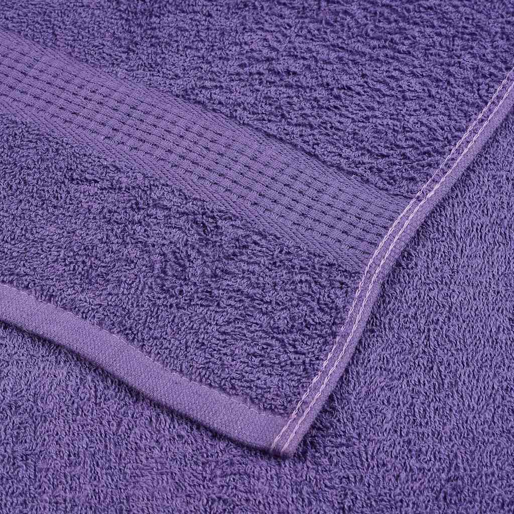 vidaXL Πετσέτες Σάουνας FROGN 4 τεμ. Μωβ 80x200 εκ. 360 γρ./μ² - Image 6