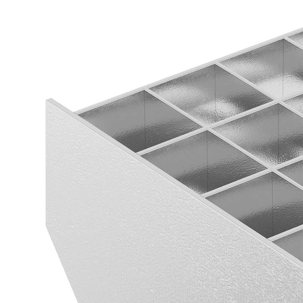 vidaXL Σκαλοπάτια από Σχάρα 100x24x7 εκ. από Γαλβανισμένο Χάλυβα - Image 8