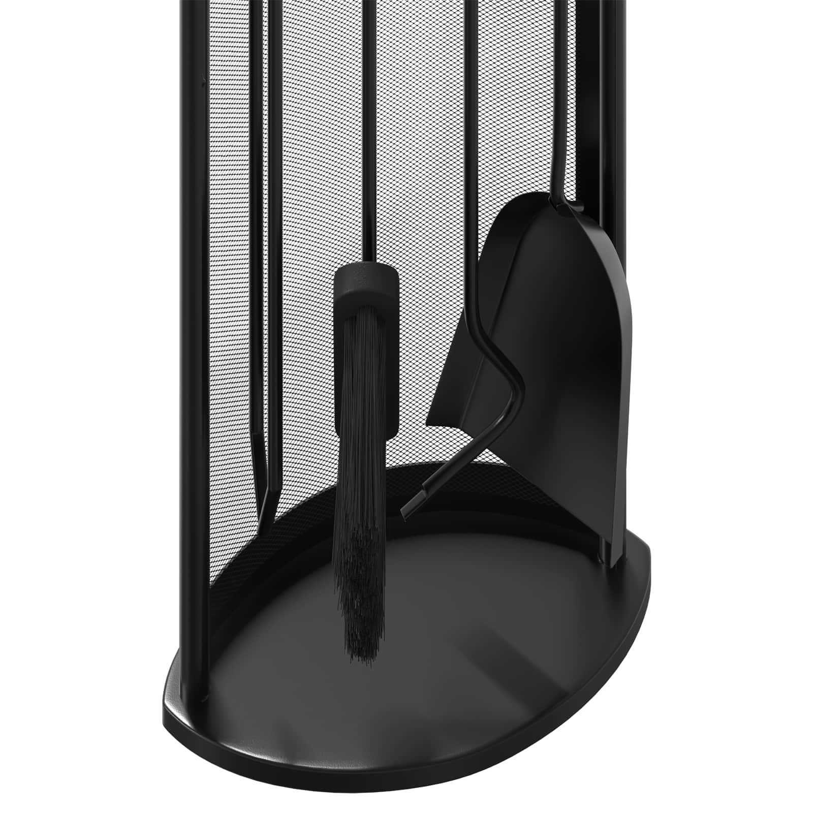 vidaXL Σετ Εργαλείων Τζακιού 5 Τεμαχίων 23x15x66 εκ. Ατσάλινο - Image 12