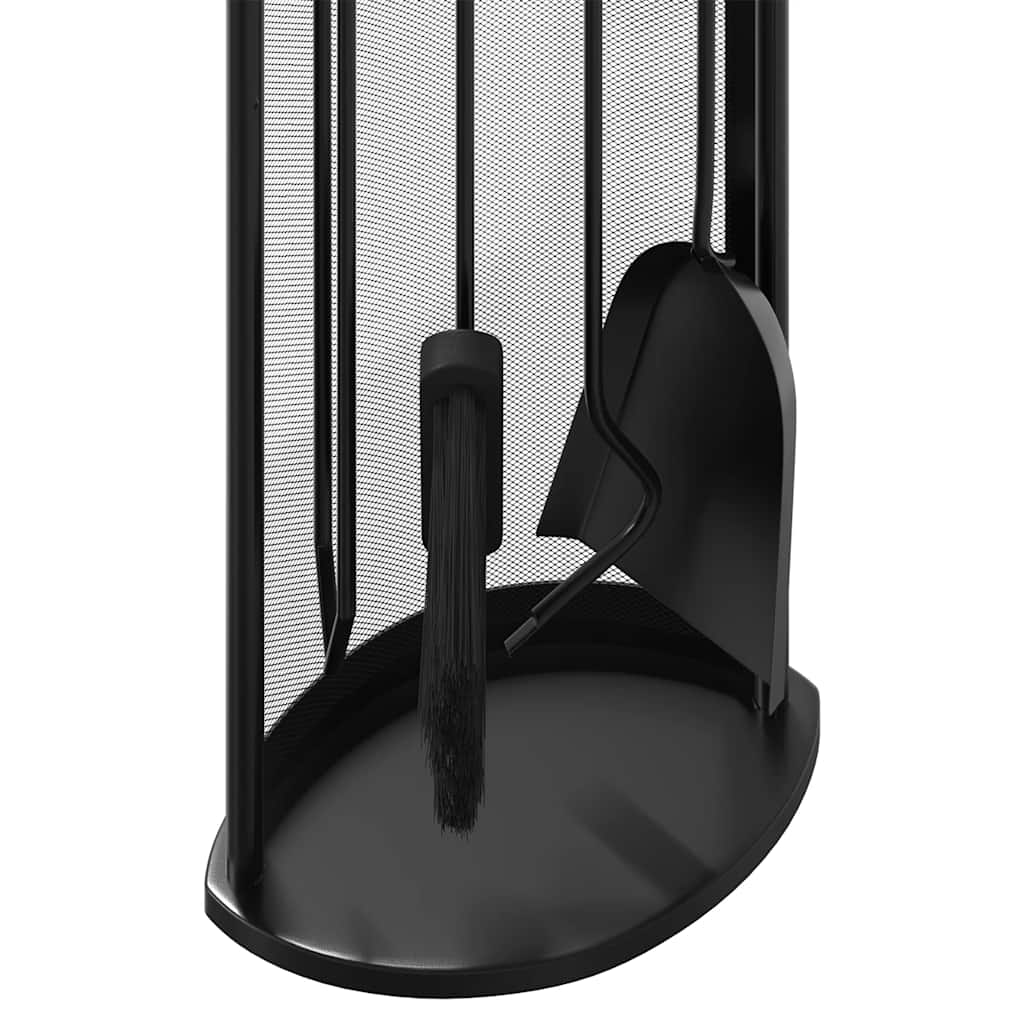 vidaXL Σετ Εργαλείων Τζακιού 5 Τεμαχίων 23x15x66 εκ. Ατσάλινο - Image 14