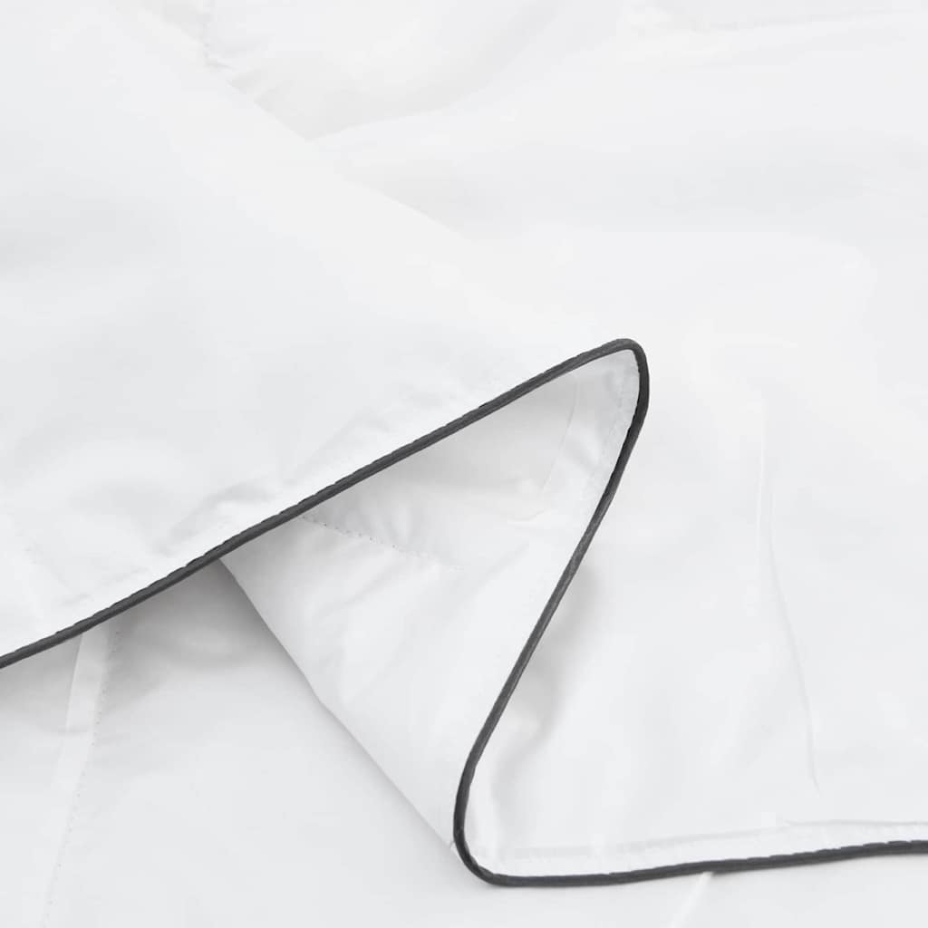 vidaXL Χειμερινό Παπλωματοθήκη 140 x 220 cm Χειμώνας Φτερό Λευκό - Image 7