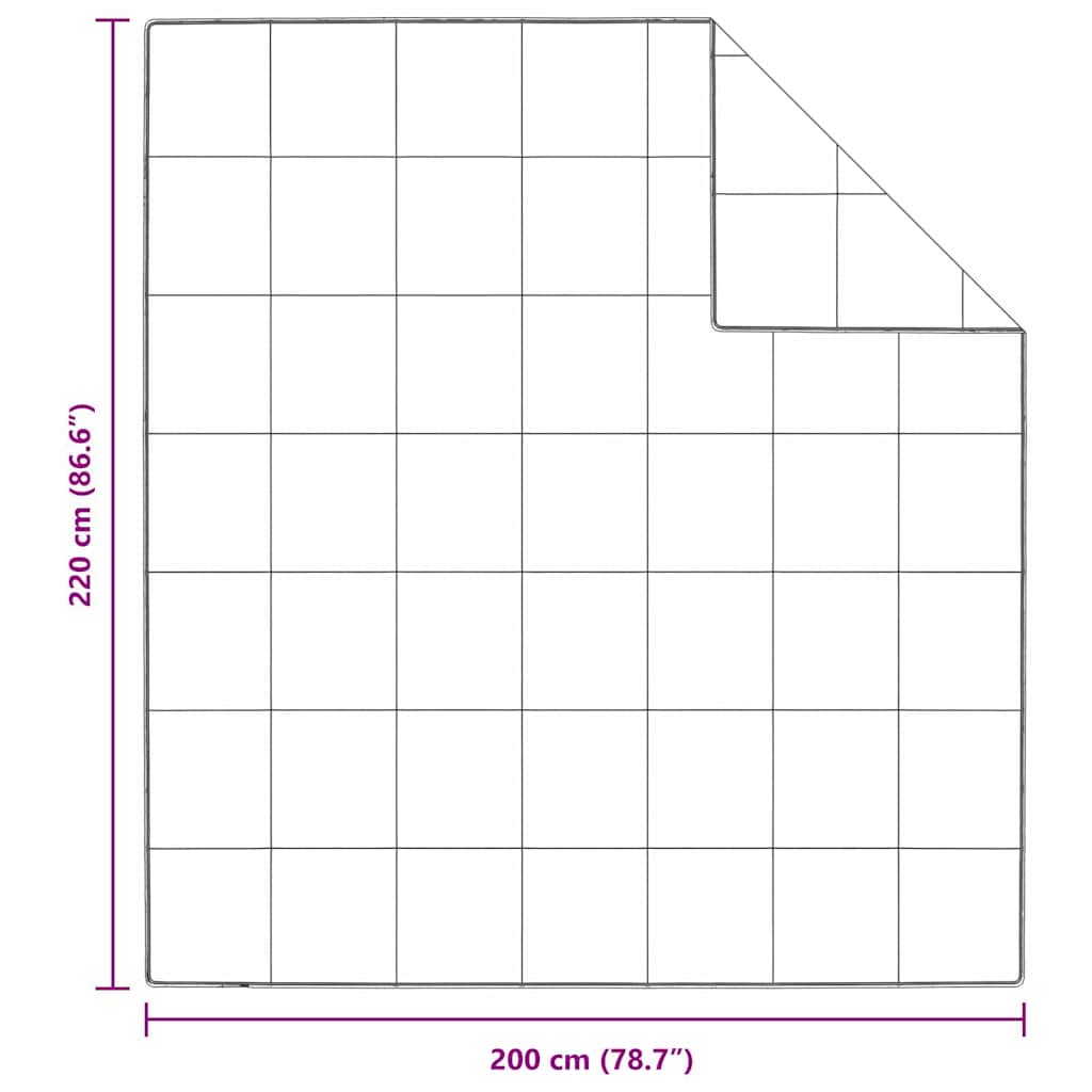 vidaXL Καλοκαιρινό Παπλωματοθήκη 200 x 220 cm Καλοκαίρι Φτερό Λευκό - Image 10